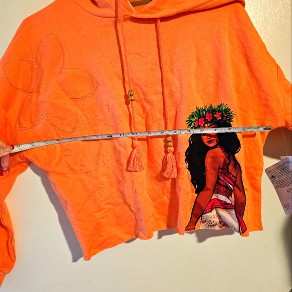NWT Disney Moana Cropped Hoodie - Picture 11 of 13